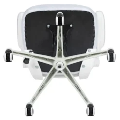 Flash Furniture Mid-Back White Mesh Swivel Ergonomic Task Office Chair With White Frame And Flip-Up Arms -Flash Furniture Shop GUEST bb499171 853f 450c a098 3dfff4b90efe