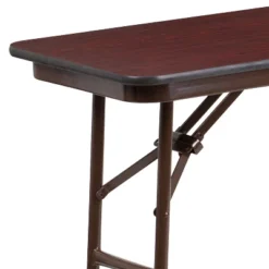 Flash Furniture 5-Foot Mahogany Melamine Laminate Folding Training Table -Flash Furniture Shop GUEST bb6aeafd ab9f 44b9 b8dc edff851e7832