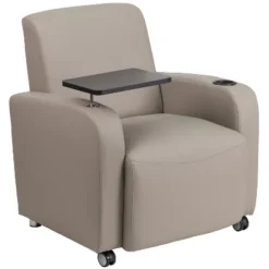 Flash Furniture LeatherSoft Guest Chair With Tablet Arm, Front Wheel Casters And Cup Holder -Flash Furniture Shop GUEST bc701678 8456 4e35 8a0f 8ead9629cd92