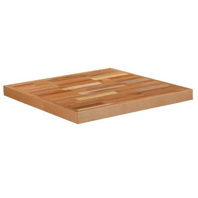 Flash Furniture Square Butcher Block Style Table Top 9 Flash Furniture Square Butcher Block Style Table Top - Image 9