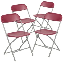 Flash Furniture Hercules™ Series Plastic Folding Chair - 4 Pack 650LB Weight Capacity -Flash Furniture Shop GUEST bdbac361 1b28 49d5 a539 7b96cd397e5f