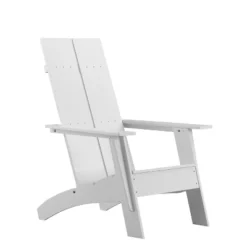 Flash Furniture Sawyer Modern All-Weather Poly Resin Wood Adirondack Chair -Flash Furniture Shop GUEST be837f7b 62c4 4d67 b34c 83057ff062ec
