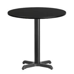 Flash Furniture 30'' Round Laminate Table Top With 22'' X 22'' Table Height Base -Flash Furniture Shop GUEST bed65cdf f99e 4cdf be46 9f9546d7778a