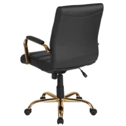 Flash Furniture Mid-Back Executive Swivel Office Chair With Metal Frame And Arms 23 Flash Furniture Mid-Back Executive Swivel Office Chair With Metal Frame And Arms -Flash Furniture Shop GUEST bee46ff8 1abc 494b b6e9 68609543b7e4