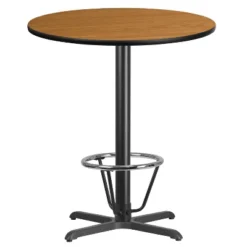 Flash Furniture 36'' Round Laminate Table Top With 30'' X 30'' Bar Height Table Base And Foot Ring 8 Flash Furniture 36'' Round Laminate Table Top With 30'' X 30'' Bar Height Table Base And Foot Ring -Flash Furniture Shop GUEST bffaefe5 85dc 47c2 96a9 680772657d43