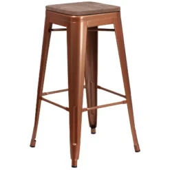 Flash Furniture 30" High Backless Barstool With Square Wood Seat -Flash Furniture Shop GUEST c1c5f644 5f16 456e 9c5c b739e7ba05db