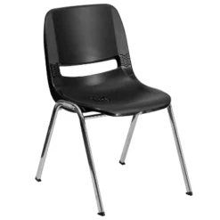 Flash Furniture HERCULES Series 880 Lb. Capacity Ergonomic Shell Stack Chair With Chrome Frame And 18'' Seat Height -Flash Furniture Shop GUEST c478e3ee b96c 4f2b 974d 52369aedf580