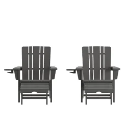 Flash Furniture Halifax HDPE Adirondack Chair With Cup Holder And Pull Out Ottoman, All-Weather HDPE Indoor/Outdoor Lounge Chair 26 Flash Furniture Halifax HDPE Adirondack Chair With Cup Holder And Pull Out Ottoman, All-Weather HDPE Indoor/Outdoor Lounge Chair -Flash Furniture Shop GUEST c4b9ec94 adf5 46ad 8f95 a70e00b6d6fc
