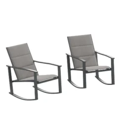 Flash Furniture Brazos Set Of 2 Outdoor Rocking Chairs With Flex Comfort Material And Metal Frame -Flash Furniture Shop GUEST c65ed6f1 ff28 474c 9a4e 17b250a86b6c
