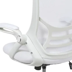 Flash Furniture Porter High Back White Mesh Ergonomic Swivel Office Chair With White Frame And Flip-up Arms -Flash Furniture Shop GUEST c6ab7926 1cb7 4930 9518 72ba542f4e0a