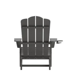 Flash Furniture Newport Adirondack Chair With Cup Holder, Weather Resistant HDPE Adirondack Chair -Flash Furniture Shop GUEST c74f6f96 6055 42e2 a9f4 ec851ca49f03