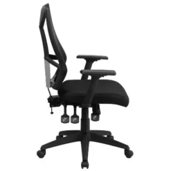 Flash Furniture High Back Black Mesh Multifunction Swivel Ergonomic Task Office Chair With Adjustable Arms -Flash Furniture Shop GUEST cb193243 6108 4d8a b792 f79165a66223