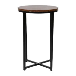 Flash Furniture Hampstead Collection End Table - Modern Laminate Accent Table With Crisscross Frame -Flash Furniture Shop GUEST cb1e57e0 d1c1 4770 94c3 8a9d3b2e696b
