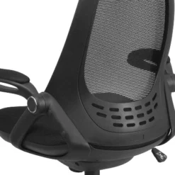 Flash Furniture Ivan High Back Black Mesh Executive Swivel Office Chair With Flip-Up Arms -Flash Furniture Shop GUEST cc445138 1729 47fe a042 9eaf8be29319