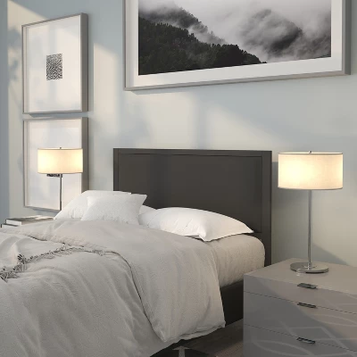 Flash Furniture Melbourne Metal Upholstered Headboard - Modern Headboard 1 Flash Furniture Melbourne Metal Upholstered Headboard - Modern Headboard