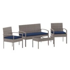 Flash Furniture Aransas Series 4 Piece Patio Set With Steel Frame And Cushions 25 Flash Furniture Aransas Series 4 Piece Patio Set With Steel Frame And Cushions -Flash Furniture Shop GUEST cca6b58c 7f41 4724 835a 69af31ddd34c