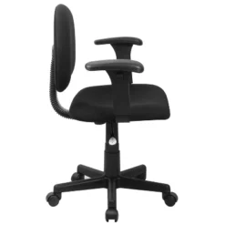 Flash Furniture Wayne Mid-Back Black Fabric Swivel Task Office Chair With Adjustable Arms 15 Flash Furniture Wayne Mid-Back Black Fabric Swivel Task Office Chair With Adjustable Arms -Flash Furniture Shop GUEST ccca7afe 27f8 4127 a0a4 85cbd2fd961b