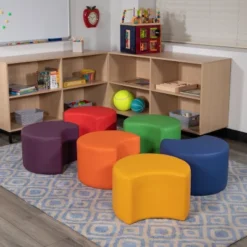 Flash Furniture Soft Seating Flexible Moon For Classrooms And Daycares - 12" Seat Height 16 Flash Furniture Soft Seating Flexible Moon For Classrooms And Daycares - 12" Seat Height -Flash Furniture Shop GUEST ce82c09e 4838 4f33 b26e 5035b19f4dd6
