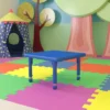 Flash Furniture 24" Square Plastic Height Adjustable Activity Table