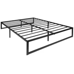 Flash Furniture 14 Inch Metal Platform Bed Frame - No Box Spring Needed With Steel Slat Support And Quick Lock Functionality -Flash Furniture Shop GUEST d07c9b1c c18b 42da 955b abc819823769