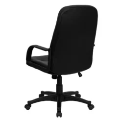 Flash Furniture Holly High Back Black Glove Vinyl Executive Swivel Office Chair With Arms -Flash Furniture Shop GUEST d58faca9 2860 4ea0 85a0 5ffa479faa6b