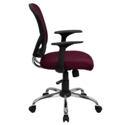 Flash Furniture Mid-Back Mesh Swivel Task Office Chair With Chrome Base And Arms -Flash Furniture Shop GUEST d5ef1421 b0cb 4cb1 a7d9 255ec2791256