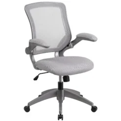Flash Furniture Mid-Back Mesh Swivel Ergonomic Task Office Chair With Gray Frame And Flip-Up Arms 20 Flash Furniture Mid-Back Mesh Swivel Ergonomic Task Office Chair With Gray Frame And Flip-Up Arms -Flash Furniture Shop GUEST d64c3a3d 592f 4e44 a7d7 ccd1ec705fad