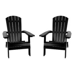 Flash Furniture Set Of 2 Charlestown All-Weather Poly Resin Folding Adirondack Chair -Flash Furniture Shop GUEST d70143d4 1784 4645 ad4d 183ba444d608