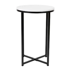 Flash Furniture Hampstead Collection End Table - Modern Laminate Accent Table With Crisscross Frame -Flash Furniture Shop GUEST d7d4d061 9144 4776 bb18 3b708d0358c6