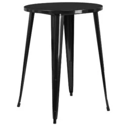 Flash Furniture Commercial Grade 30" Round Metal Indoor-Outdoor Bar Height Table -Flash Furniture Shop GUEST d8337d78 9a9b 4858 98c0 ebe1c3f65b6b