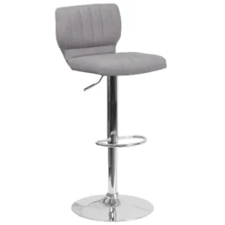 Flash Furniture Contemporary Vinyl Adjustable Height Barstool With Vertical Stitch Back And Chrome Base 26 Flash Furniture Contemporary Vinyl Adjustable Height Barstool With Vertical Stitch Back And Chrome Base -Flash Furniture Shop GUEST d837e509 360c 4cf5 8d38 855abc36e361