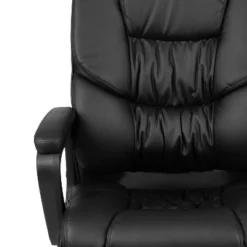 Flash Furniture Flash Fundamentals Big & Tall 400 Lb. Rated LeatherSoft Swivel Office Chair With Padded Arms -Flash Furniture Shop GUEST da564142 0700 4641 a363 b073c8112a18