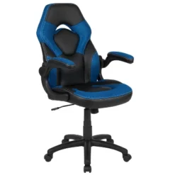 Flash Furniture Gaming Desk And Racing Chair Set With Cup Holder, Headphone Hook & 2 Wire Management Holes -Flash Furniture Shop GUEST dad527fb 110a 469a 857b 894a8a7cc8dc