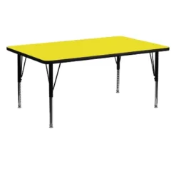 Flash Furniture 24''W X 60''L Rectangular HP Laminate Activity Table - Height Adjustable Short Legs -Flash Furniture Shop GUEST dae3a13f e56f 4f41 af66 9736c72f6cfa