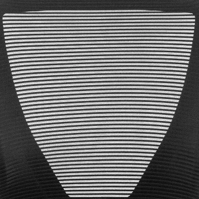 Flash Furniture Ergonomic Mid-Back Mesh Drafting Chair With Black Fabric Seat, Adjustable Foot Ring And Adjustable Arms 9 Flash Furniture Ergonomic Mid-Back Mesh Drafting Chair With Black Fabric Seat, Adjustable Foot Ring And Adjustable Arms - Image 9