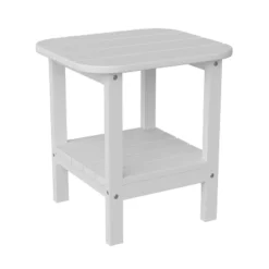 Flash Furniture Newport HDPE 2-Tier Adirondack Side Table - All-Weather - Indoor/Outdoor -Flash Furniture Shop GUEST db9256cf dd98 4a32 a4ba ac0c56d706c3