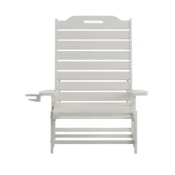 Flash Furniture Monterey Adjustable Adirondack Lounger With Cup Holder- All-Weather Indoor/Outdoor HDPE Lounge Chair -Flash Furniture Shop GUEST db99577f b305 4c52 aaed 669d4fdcc36a