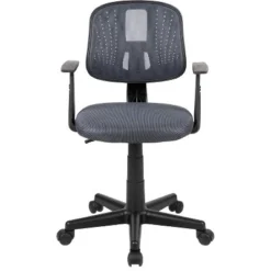 Flash Furniture Flash Fundamentals Mid-Back Mesh Swivel Task Office Chair With Pivot Back And Arms -Flash Furniture Shop GUEST dbf6dd34 69b5 498a b3cf e0c49b1b67c9