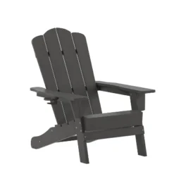 Flash Furniture Newport Adirondack Chair With Cup Holder, Weather Resistant HDPE Adirondack Chair -Flash Furniture Shop GUEST dc175cae 3c41 4aaa 8ec2 332d057d675e
