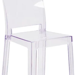 Flash Furniture Ghost Counter Stool With Square Back In Transparent Crystal -Flash Furniture Shop GUEST dd1ecfea 10e5 4807 950b d9e0b15ad595