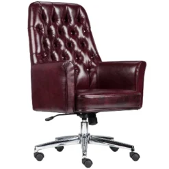 Flash Furniture Mid-Back Traditional Tufted LeatherSoft Executive Swivel Office Chair With Arms -Flash Furniture Shop GUEST de3dabab cdff 40be a55f e1f068b6aed2