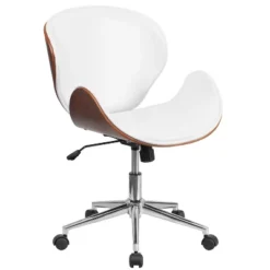 Flash Furniture Mid-Back Wood Conference Office Chair With LeatherSoft Seat 17 Flash Furniture Mid-Back Wood Conference Office Chair With LeatherSoft Seat -Flash Furniture Shop GUEST de630604 597e 4e33 9d31 6d8ad3808284