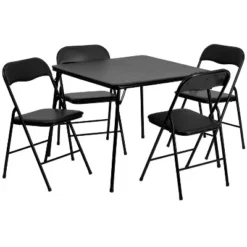 Flash Furniture 5 Piece Folding Card Table And Chair Set -Flash Furniture Shop GUEST deb882ae e8ca 405c ae38 02efe6676dda