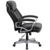 Hercules Series Big & Tall Executive Swivel Office Chair Black Leather - Flash Furniture