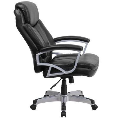 Hercules Series Big & Tall Executive Swivel Office Chair Black Leather - Flash Furniture 1 Hercules Series Big & Tall Executive Swivel Office Chair Black Leather - Flash Furniture