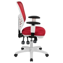 Flash Furniture Mid-Back Mesh Multifunction Executive Swivel Ergonomic Office Chair With Adjustable Arms -Flash Furniture Shop GUEST df420247 5783 4108 b163 ddbffe67492f