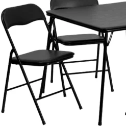 Flash Furniture 5 Piece Folding Card Table And Chair Set -Flash Furniture Shop GUEST e039ccab b012 49bc 890c 1b20710d64d9