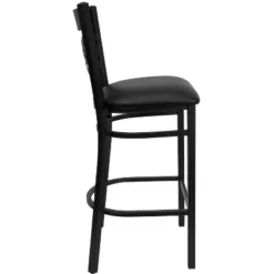 Flash Furniture Black ''X'' Back Metal Restaurant Barstool -Flash Furniture Shop GUEST e0716347 7d2c 4d2f b831 183a8412eefd