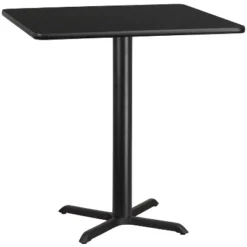 Flash Furniture 42'' Square Laminate Table Top With 33'' X 33'' Bar Height Table Base 7 Flash Furniture 42'' Square Laminate Table Top With 33'' X 33'' Bar Height Table Base -Flash Furniture Shop GUEST e0759379 8482 43ab b6c8 ca04acde9486