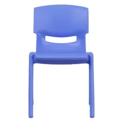 Flash Furniture 4 Pack Blue Plastic Stackable School Chair With 13.25'' Seat Height -Flash Furniture Shop GUEST e13c4693 e22e 4a4e 8326 b5e9f661256c